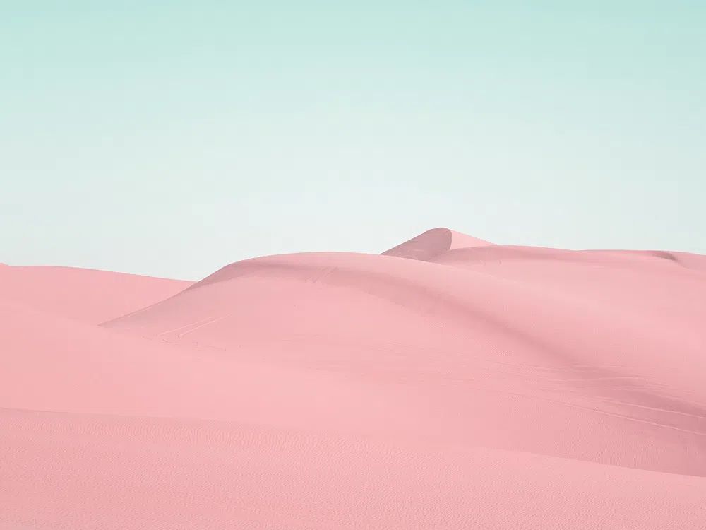 Sand dunes Southern California. Original. poster — nature art