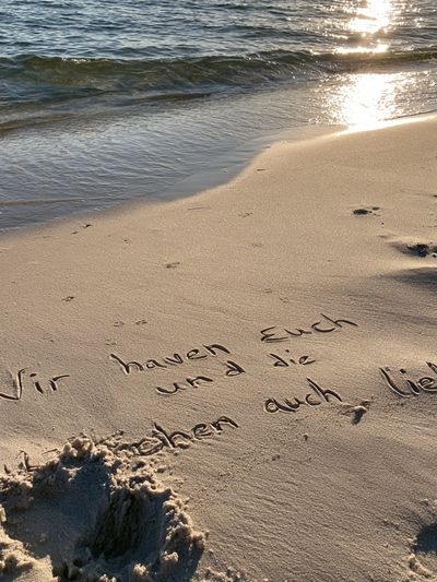Beach Sand Quote Poster.