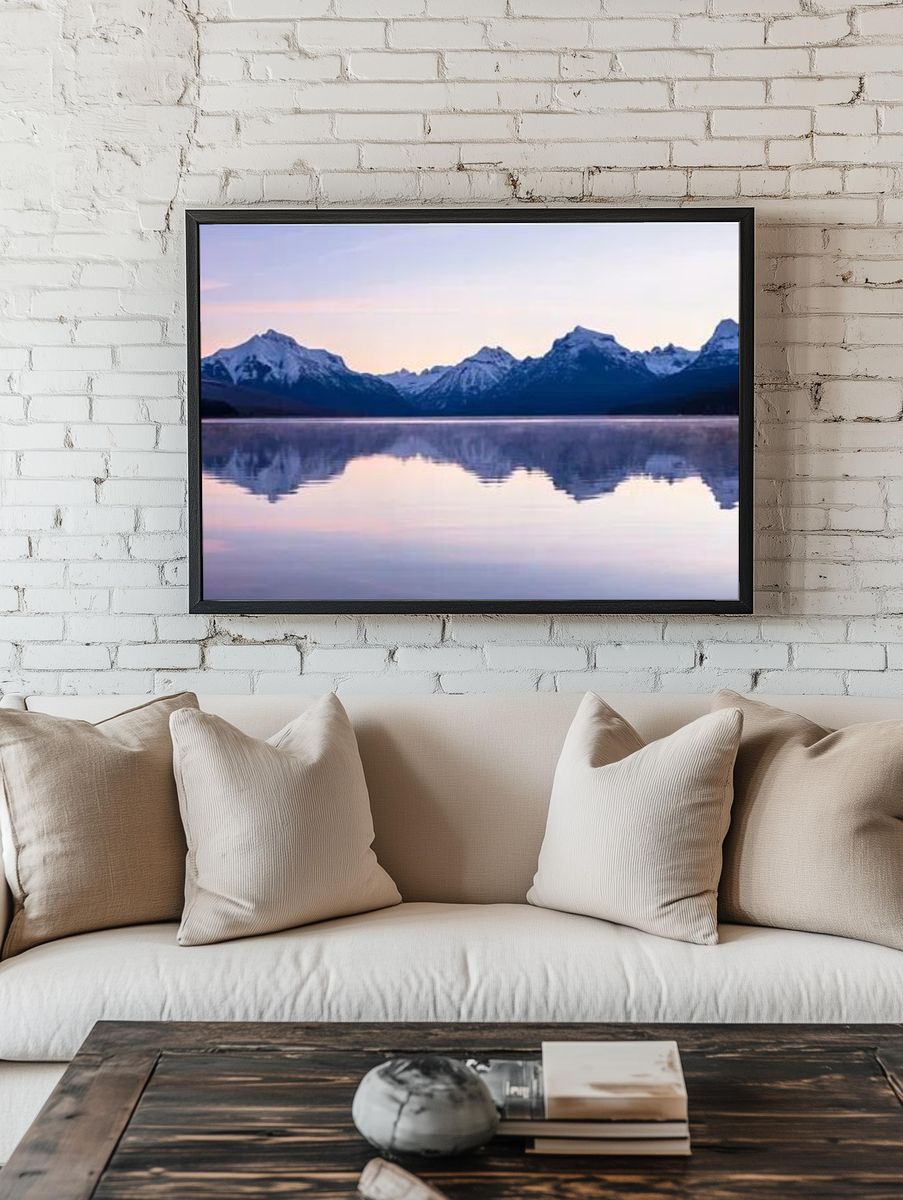 Lake McDonald Sunrise. — room view 1