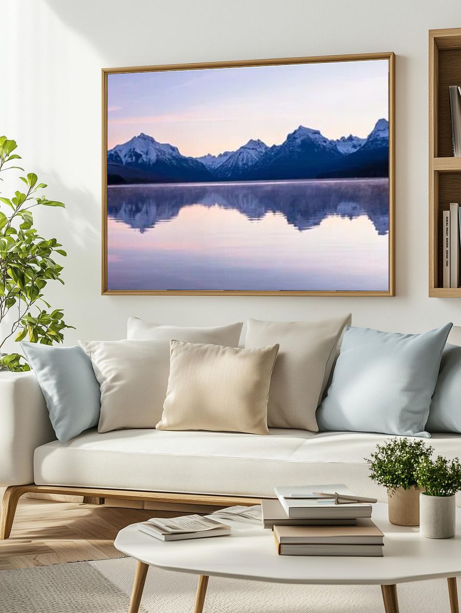 Lake McDonald Sunrise. — room view 2