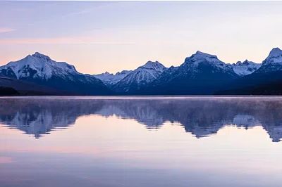 Lake McDonald Sunrise. Original public.