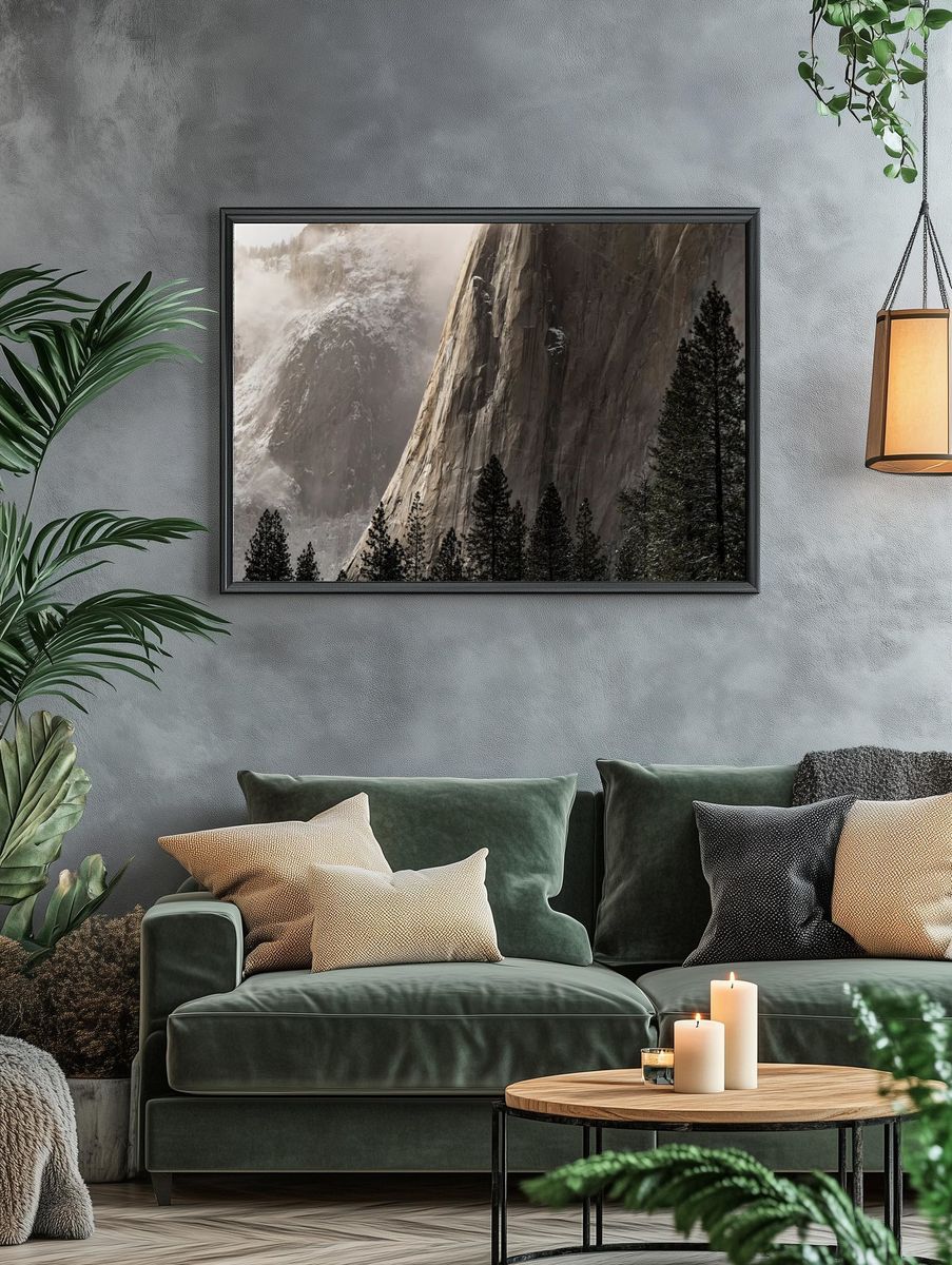Mountain in Yosemite valley, USA. — room view 4