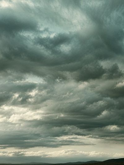 Stormy Sky Landscape Poster. poster