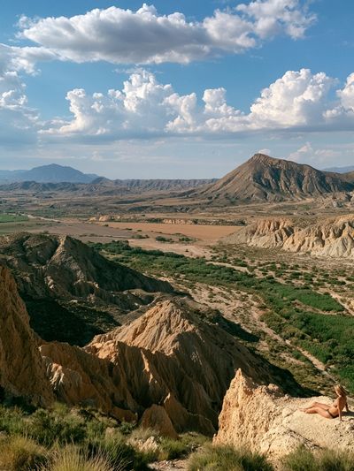 Desert Valley Panorama Poster.