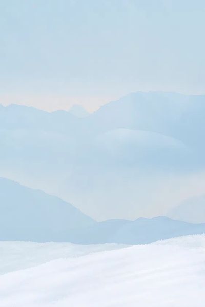 Aesthetic landscape phone wallpaper, pastel. poster