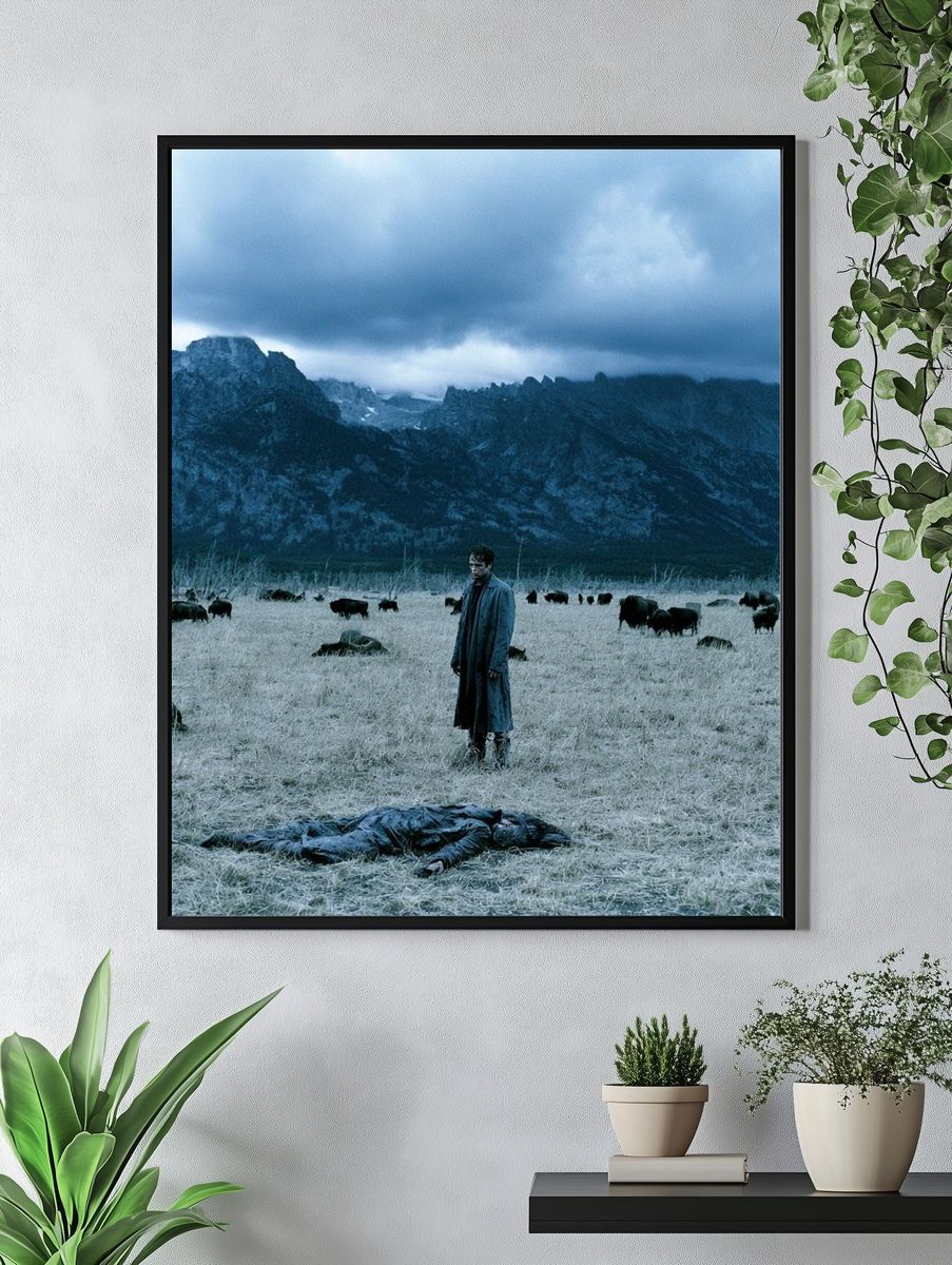 Misty Mountain Meadow Photography Print. — room view 4