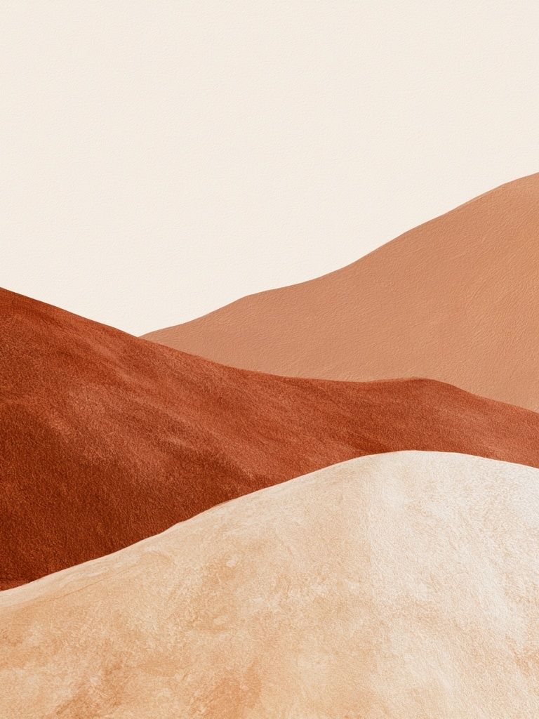 Desert Dunes Abstract Poster. poster detail