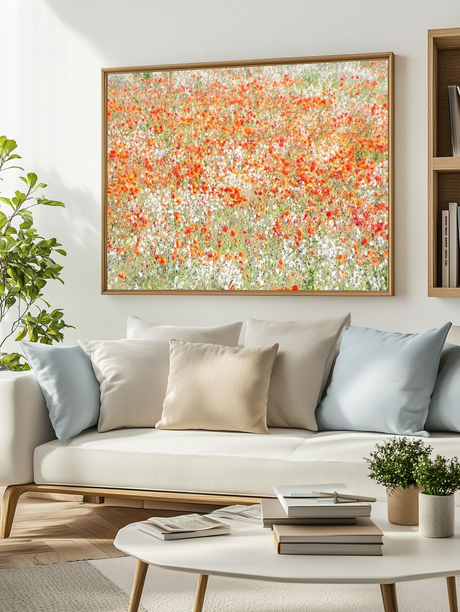 Flower wallpaper desktop, aesthetic HD. — room view 2