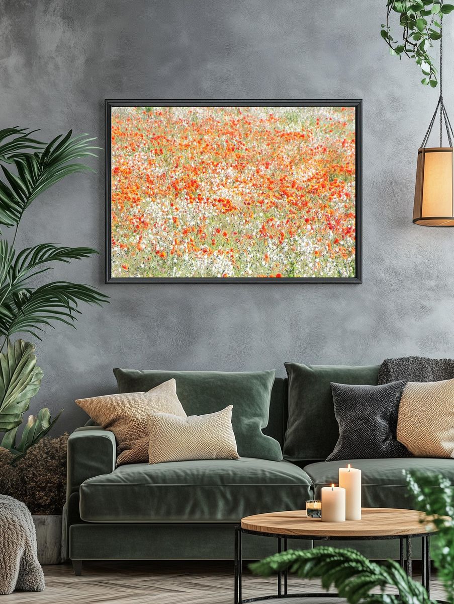 Flower wallpaper desktop, aesthetic HD. — room view 4