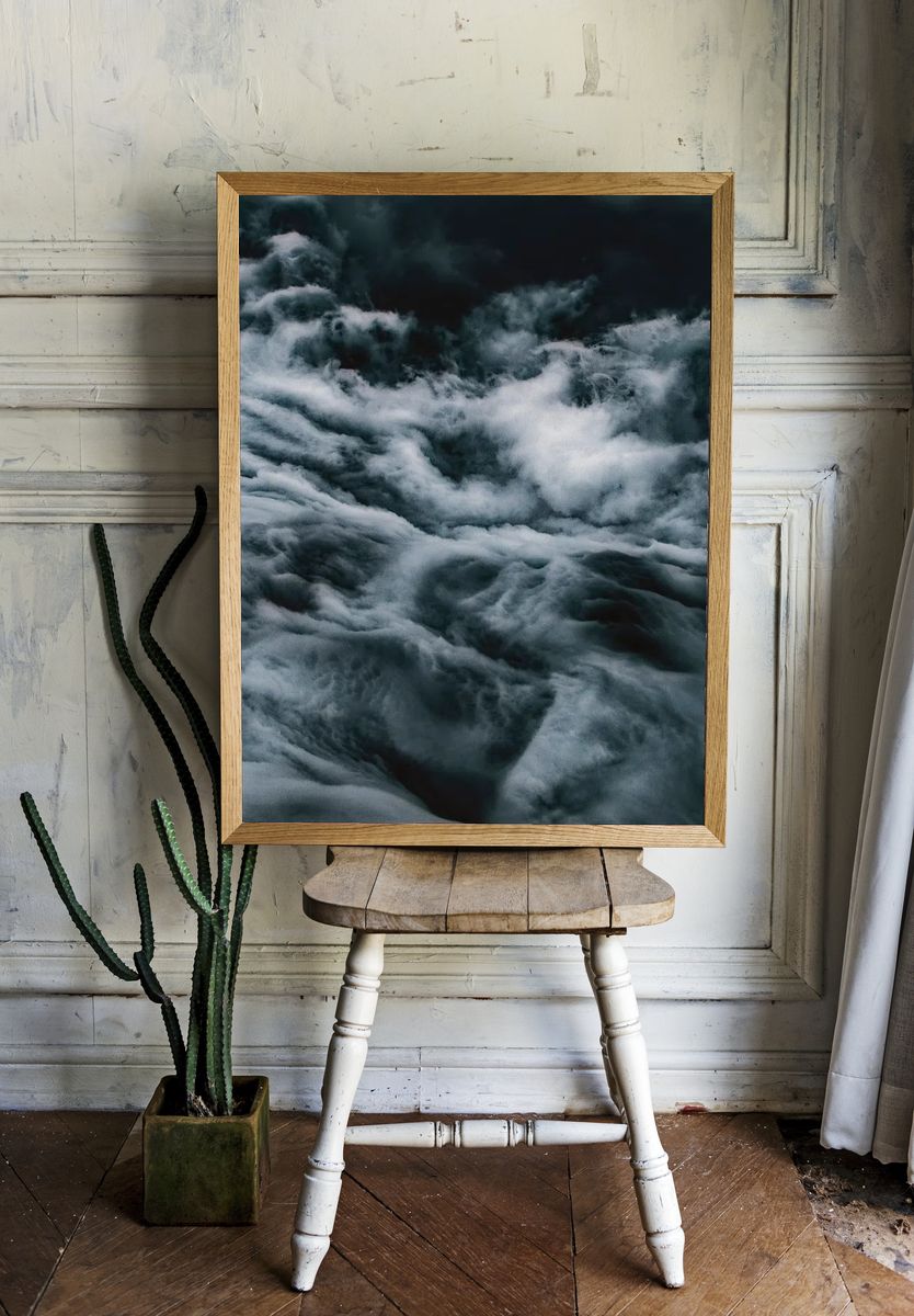 An ocean of clouds. room preview