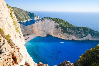 Navagio Beach — Nature Print. poster