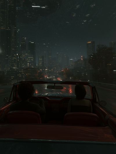 Night City Drive — Photography Print.