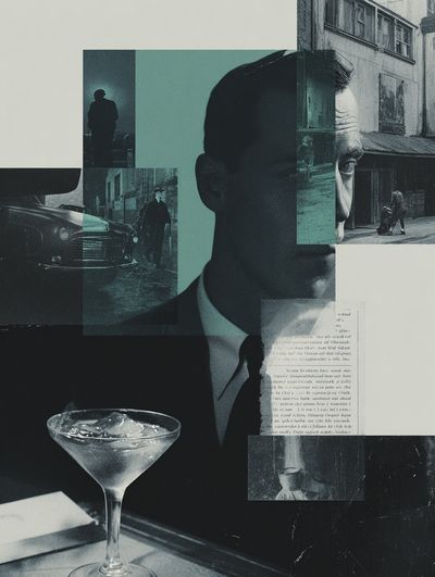Noir Collage — Vintage Print