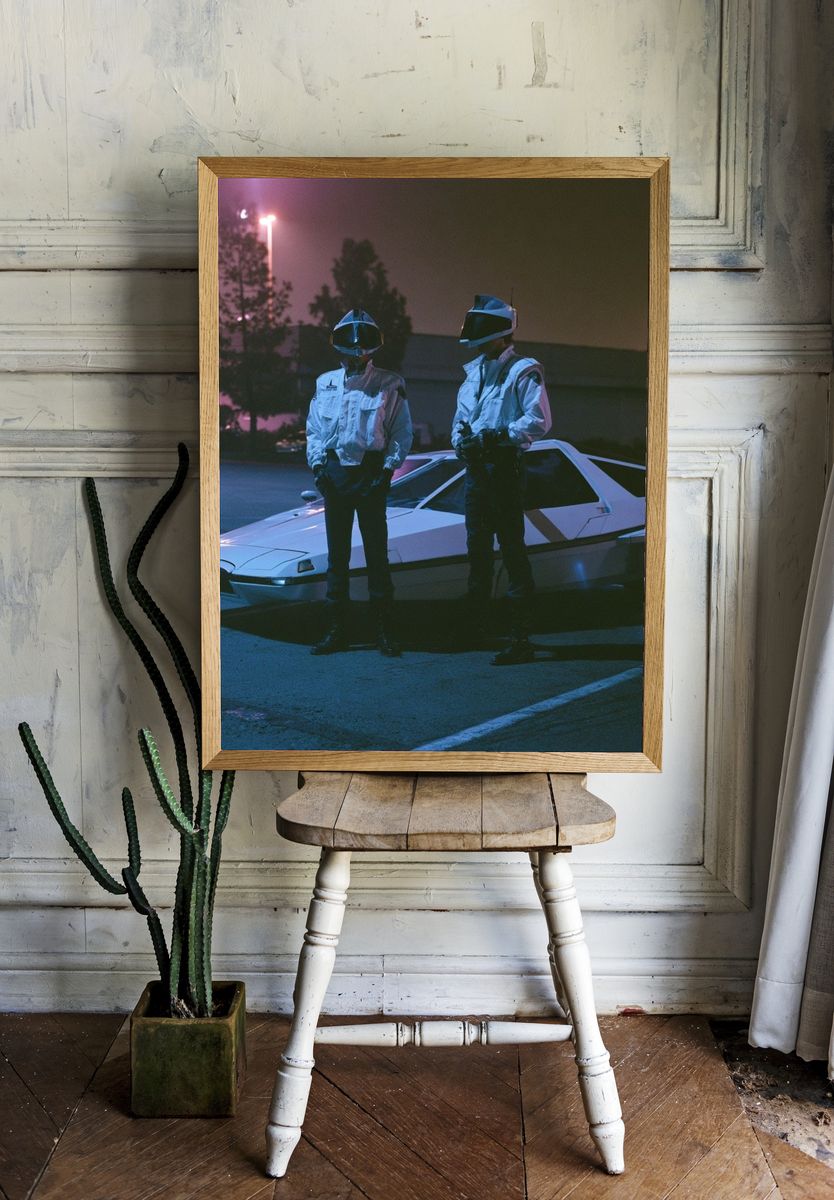 Night Riders Photography Poster. — room view 1
