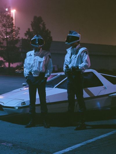 Night Riders Photography Poster. poster