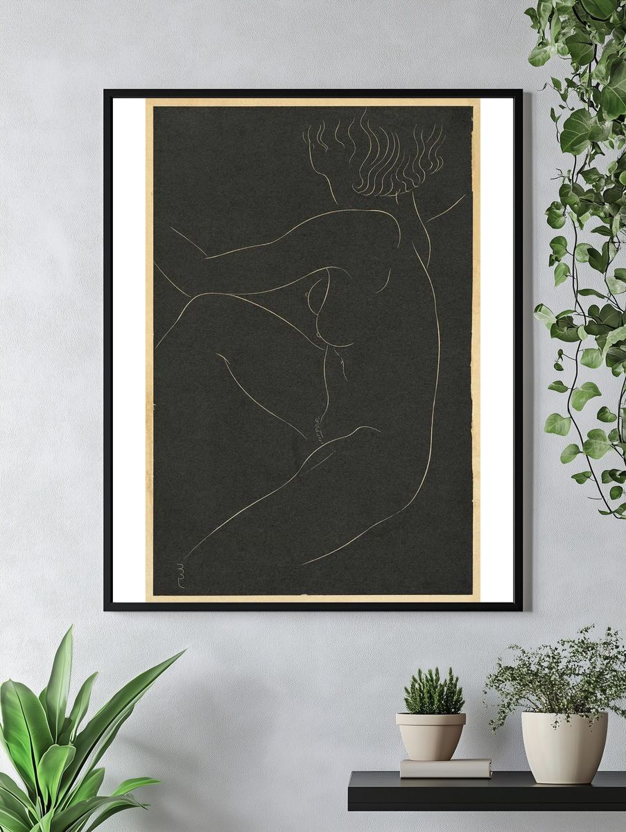 Female nude, seated. (1937) Eric. — room view 4