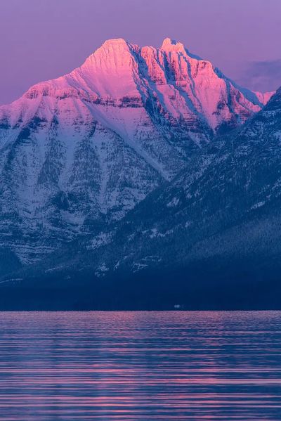 Majestic Mountain Reflection — Nature Poster