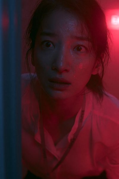 Neon Portrait Photography Poster.