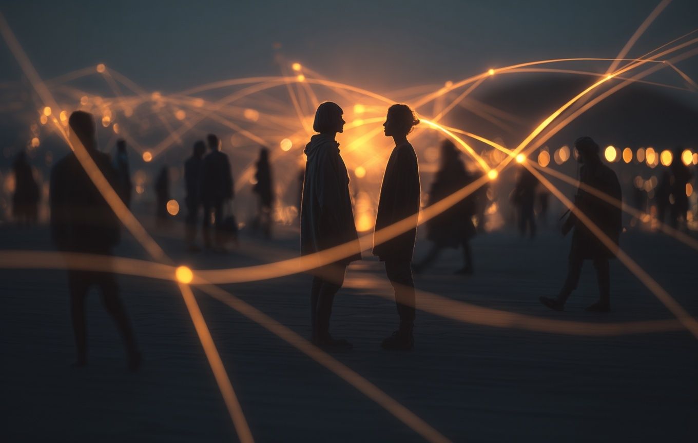 Neon Silhouettes Photography Poster. poster — photography art
