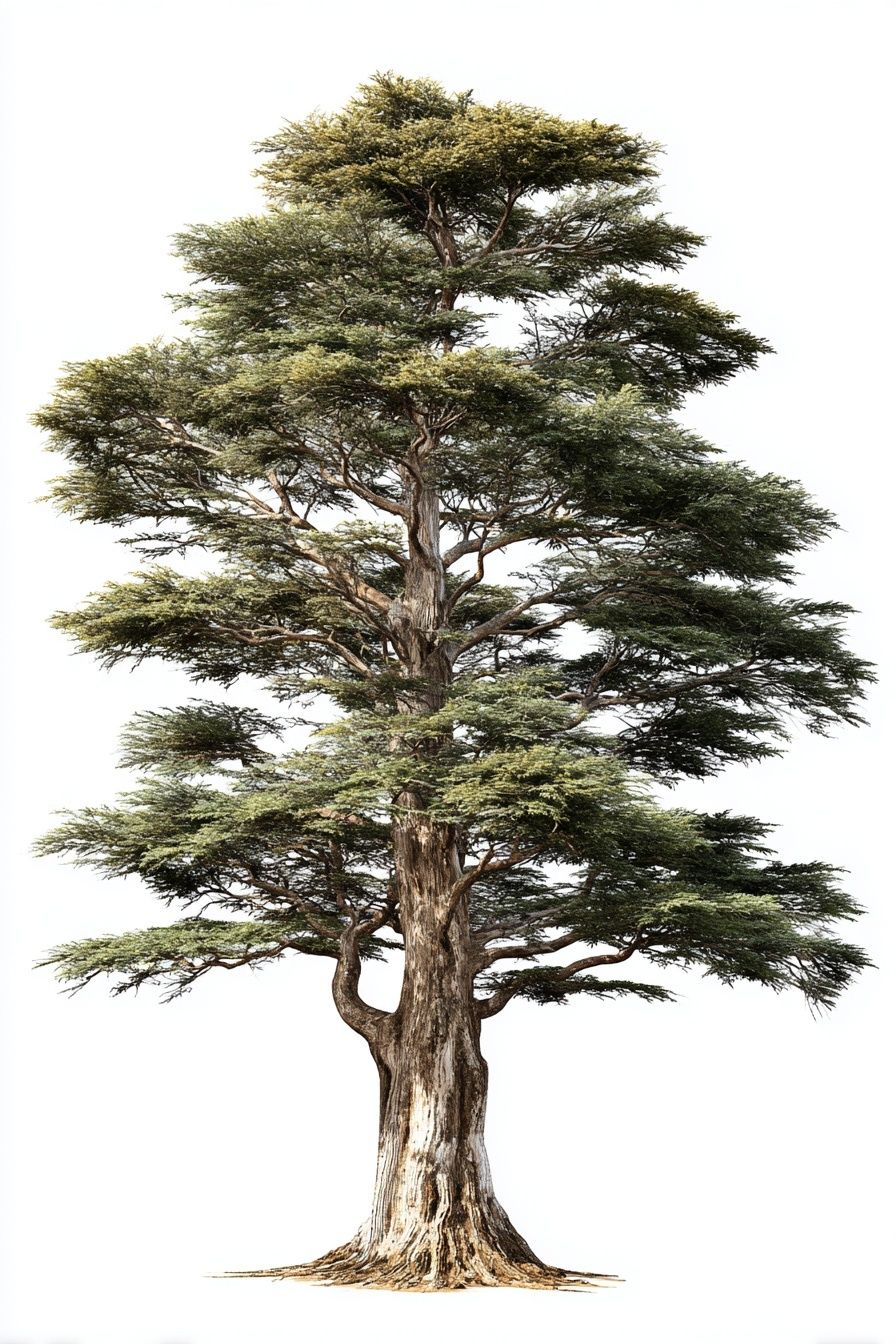 Majestic Cedar Tree — Nature Print. poster — nature art
