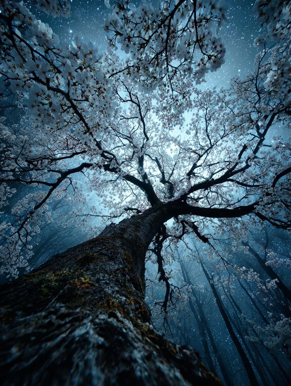 Cherry Blossom Tree — Nature Poster. poster detail