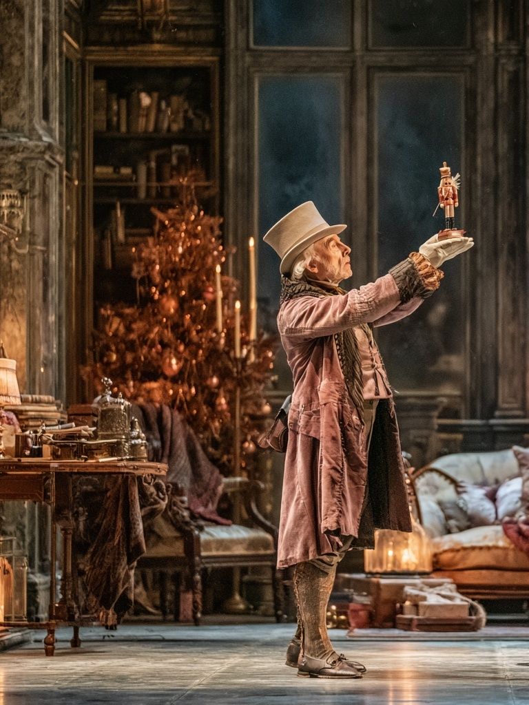 Nutcracker Stage Scene Photography Poster. poster — photography art