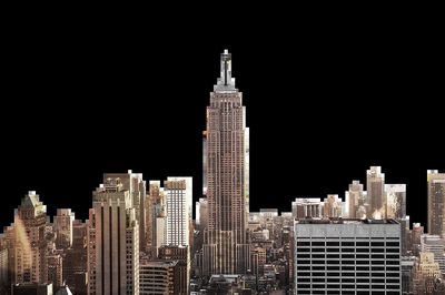 Empire State Building — Urban Photography Poster. poster