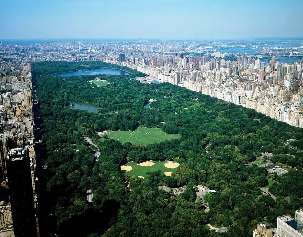 Central Park Aerial View — Photography Print. poster detail
