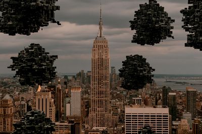 Empire State Skyline Poster. poster