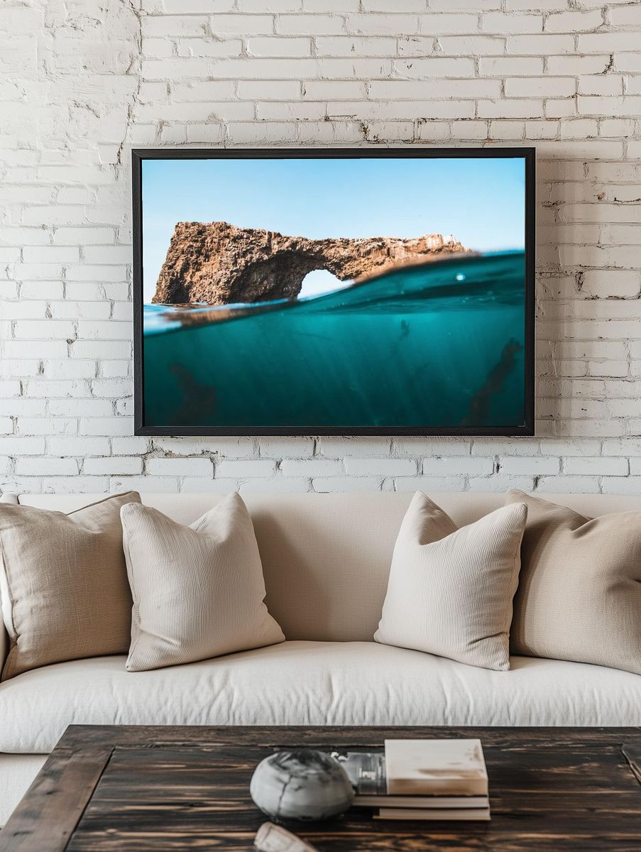 Ocean Arch — Nature Photography Poster room preview