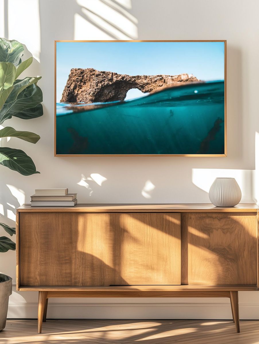 Ocean Arch — Nature Photography Poster. — room view 3