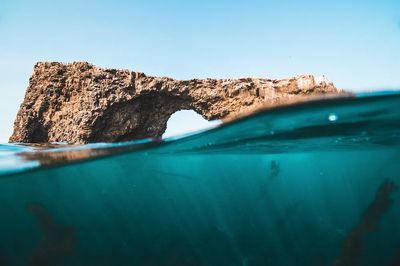 Ocean Arch — Nature Photography Poster