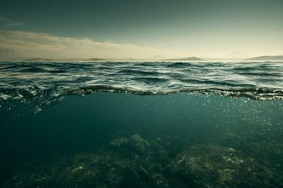 Ocean Horizon Photography Poster.