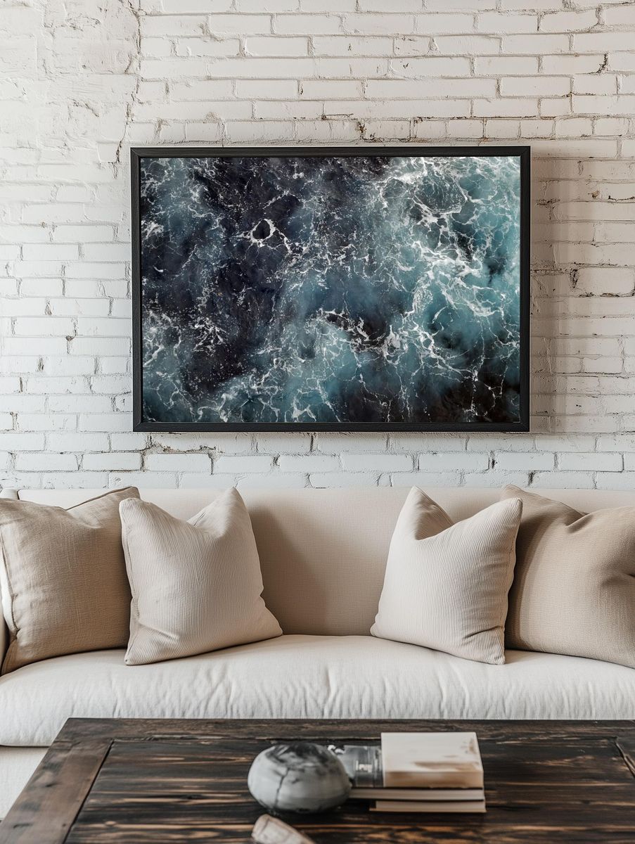 Ocean Waves — Photography Print room preview