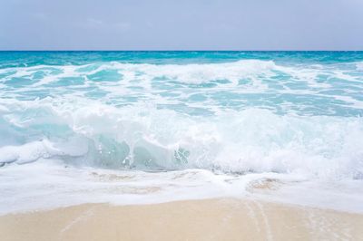 Ocean Waves — Nature Print.