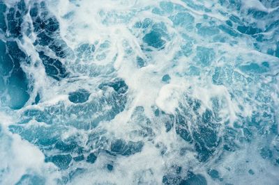 Water wallpaper desktop, wave aesthetic. poster print