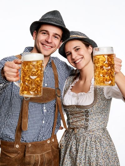Oktoberfest Beer Cheers Photography Poster. poster