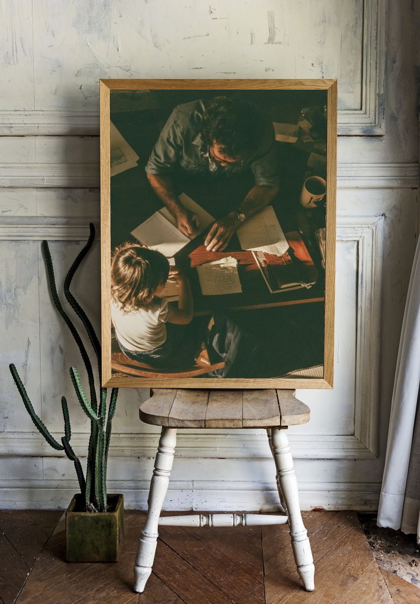 Overhead Study Session Photography Poster. room preview