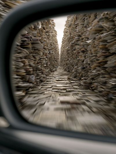 Paper Corridor Photography Poster.