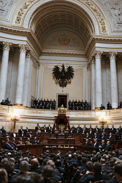 Grand Parliament Chamber Photography Poster.