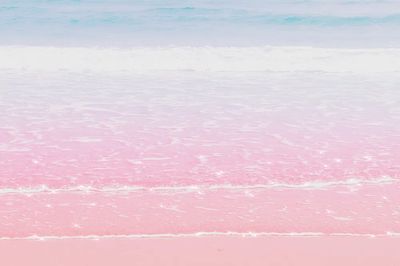Sparkle ocean waves pastel image. poster print