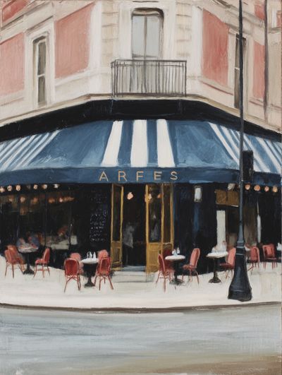 Parisian Café — Fine Art Print. poster print