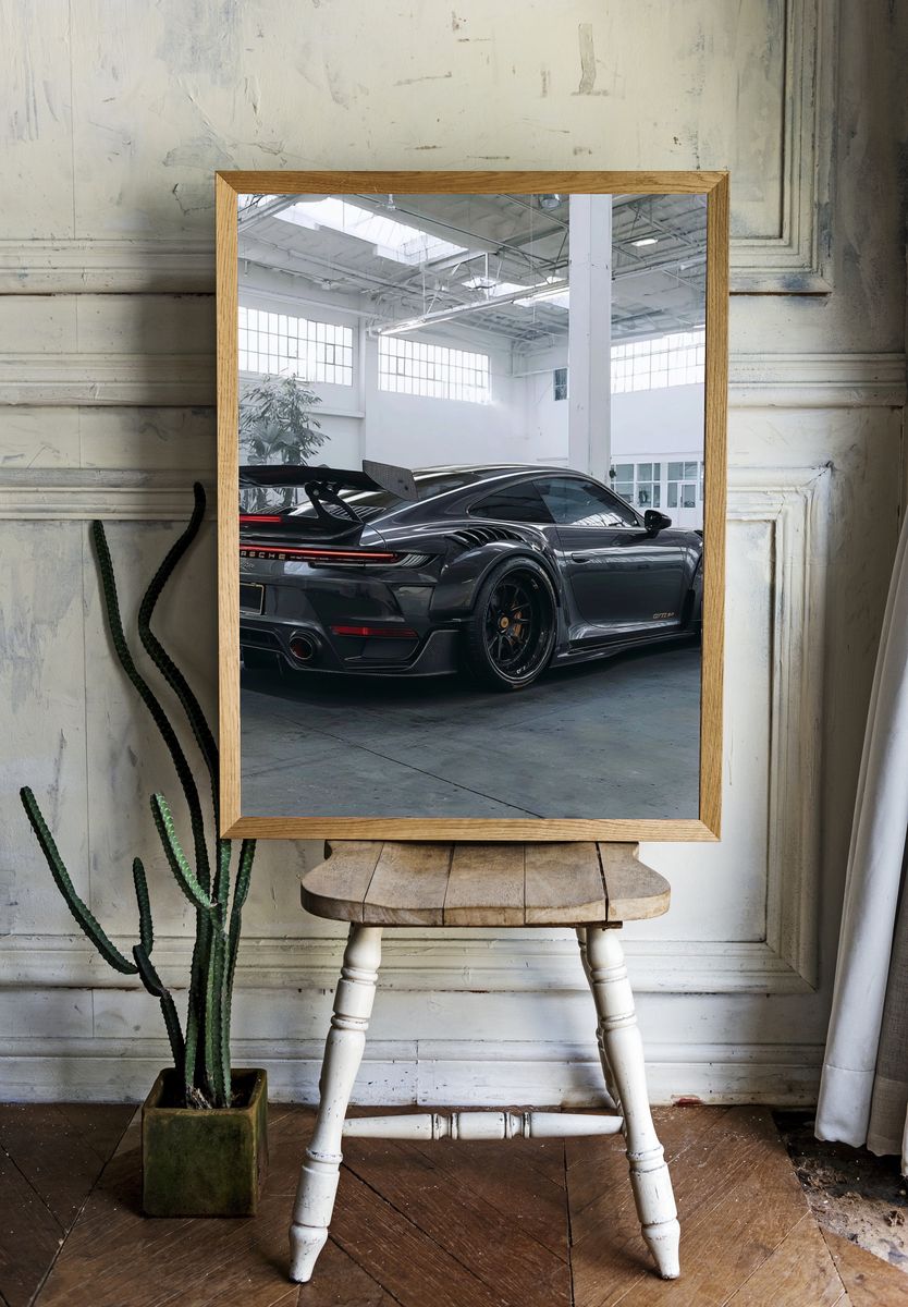 Porsche 911 GT3 RS Photography Poster. room preview