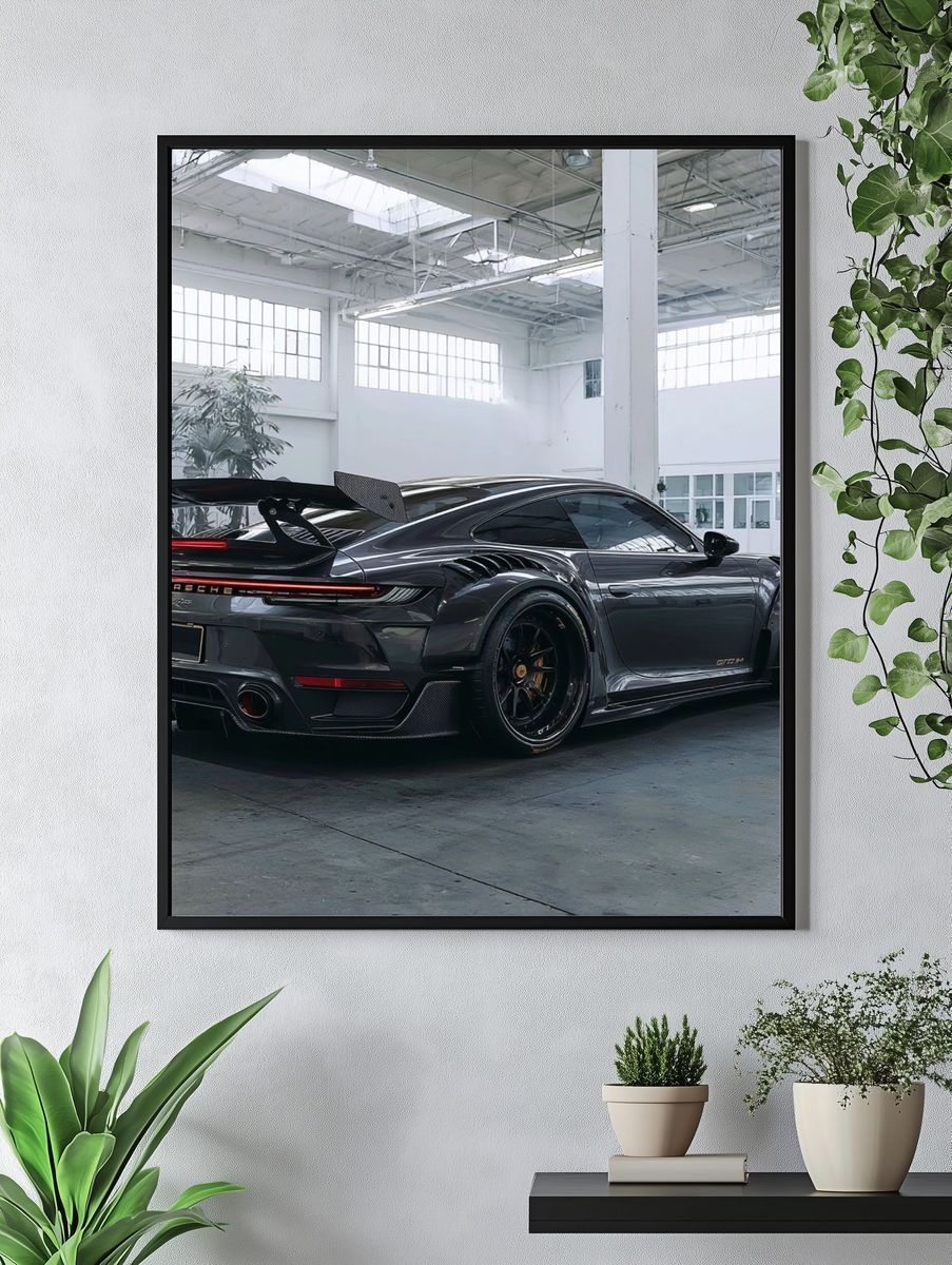 Porsche 911 GT3 RS Photography Poster. — room view 4