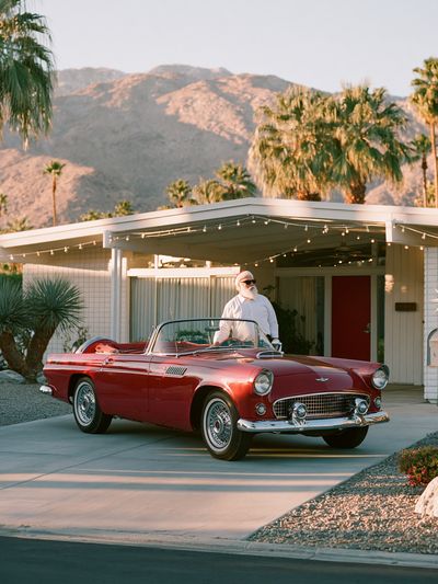 Palm Springs Classic Car Photography Poster.