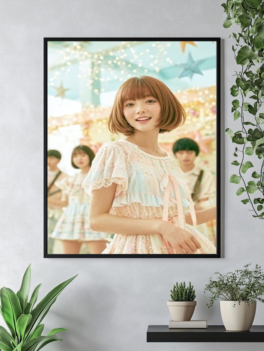 Pastel Pop Idol Portrait Poster. — room view 4