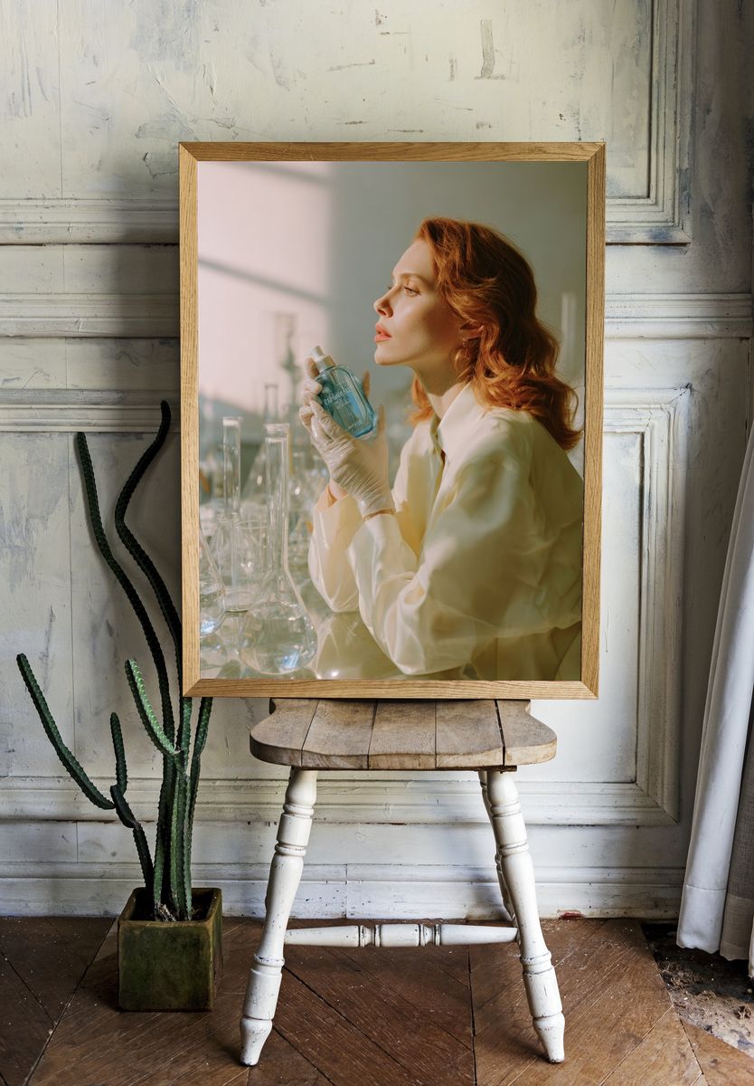 Perfume Portrait Photography Poster. room preview