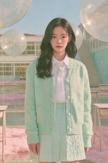 Pastel Fashion Portrait Poster. poster — photography art