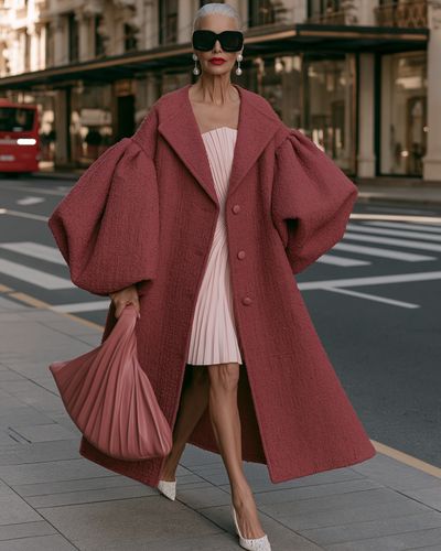 Paris Street Fashion Photography Poster.