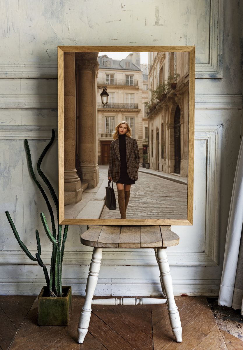 Paris Street Fashion Photography Poster. room preview